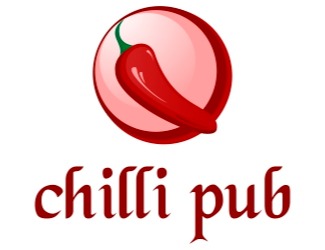 Projekt graficzny logo dla firmy online chilli pub